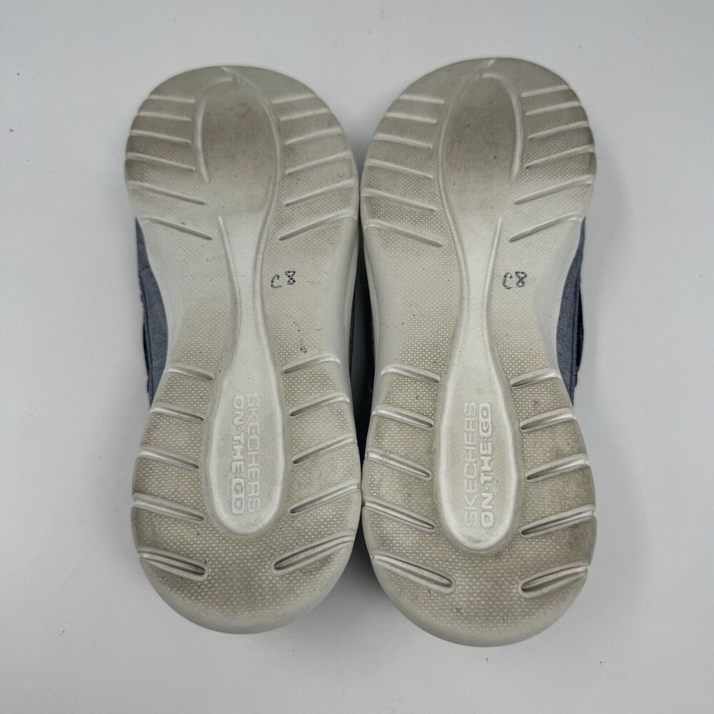 Skechers On-The-Go Flex Cast Away Summer Shoes, Navy Womens 8.5 - Picture 7 of 7